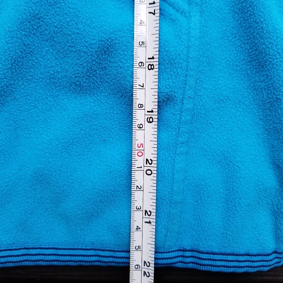Adidas Turquoise Blue Full Zip Athletic Jacket - Picture 7 of 8